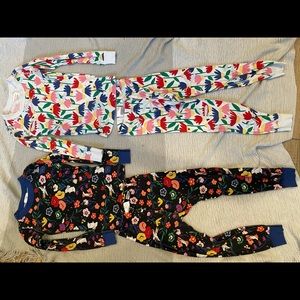 Lot of two size 110 Hanna floral pajamas